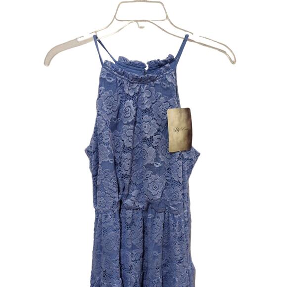 Lily Rose Lace Overlay Dress, NWT, XS - Picture 2 of 6